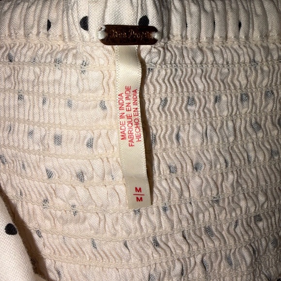 WORN ONCE: Free People Polka Dot Dress - Picture 6 of 6